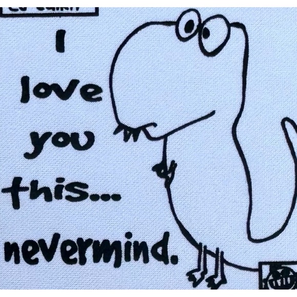 NEW Co-edikit I love you this… nevermind. T-Rex drink coaster - Picture 5 of 14